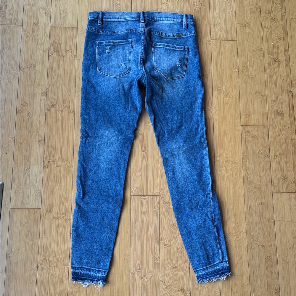 KanCan Maternity Blue Ankle & Cropped Jeans 27/7
